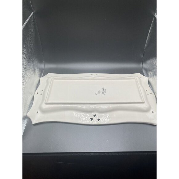 Gorgeous Holiday RCCL Portugal Majolica Hand Painted Rectangular Platter - Picture 4 of 7